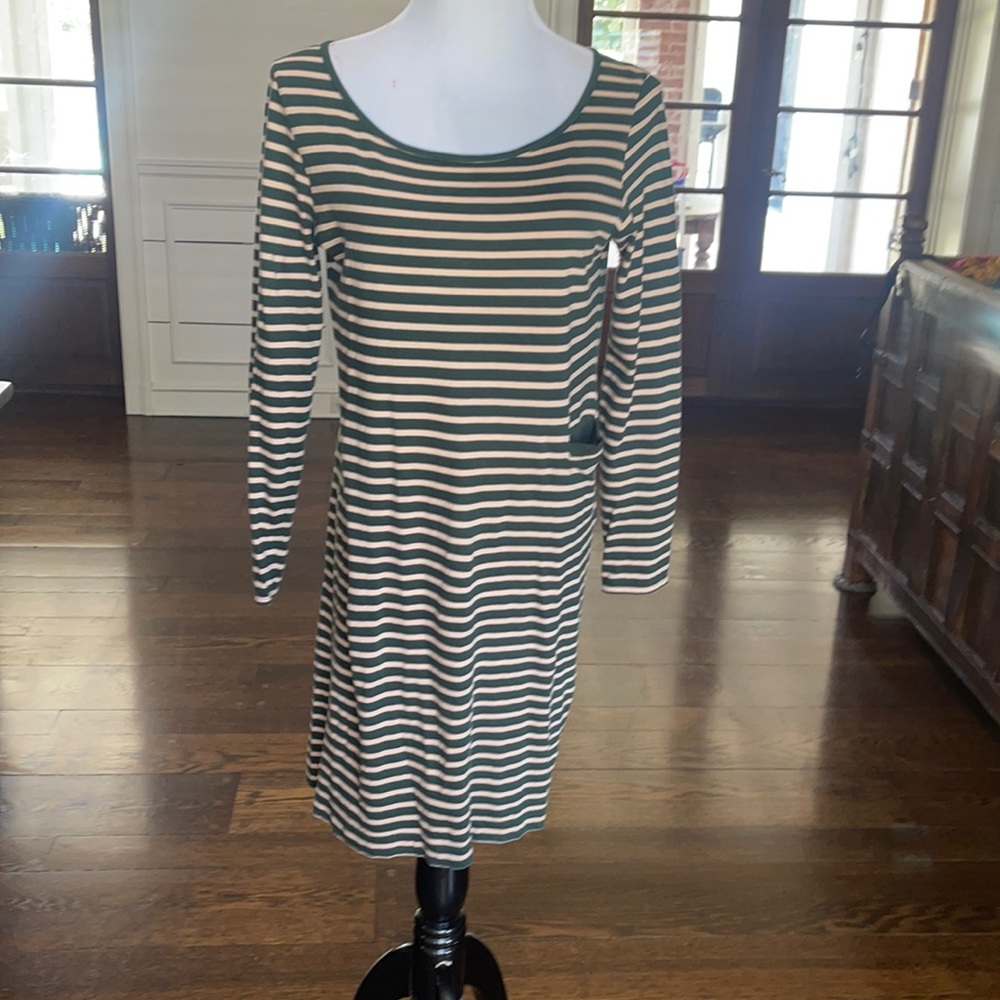 Chinti and Parker Long Sleeve Cotton Dress M